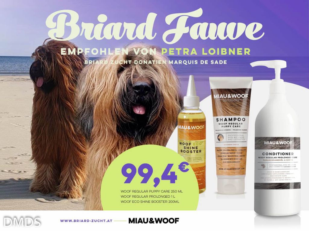 Read more about the article Briard Pflege Sets von MIAU & WOOF